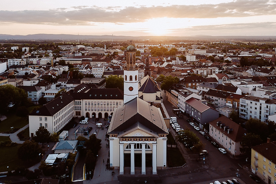 Luftaufnahme Frankenthal