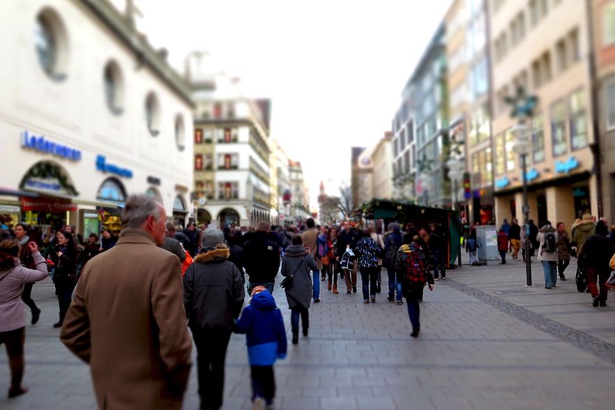 Einkaufsstra&szlig;en Get&uuml;mmel Shopping