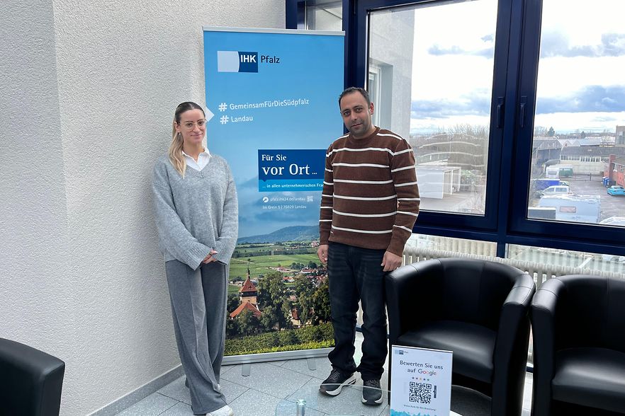 Herr Kalliny und Frau De Paola