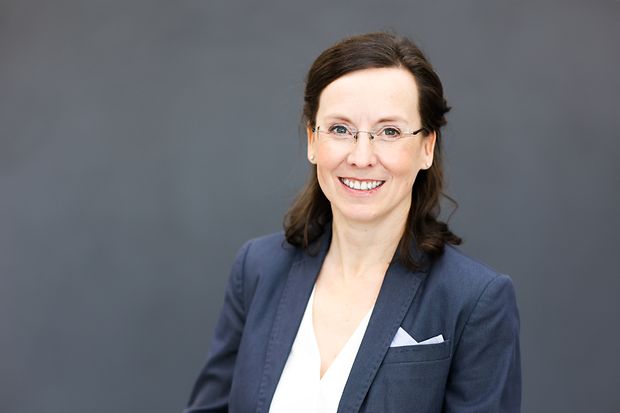 Foto einer Frau