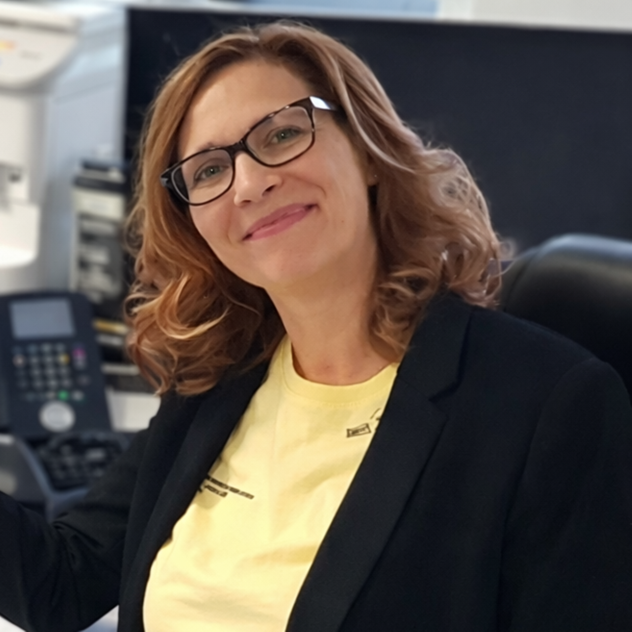 Foto einer Frau