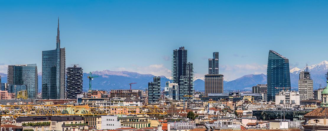 Skyline von Mailand