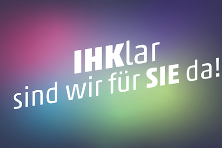 Logo f&uuml;r die Kampagne IHKlar