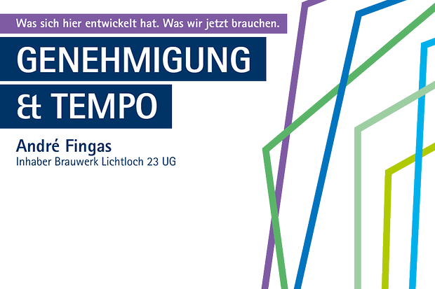  André Fingas, Inhaber des Brauwerk Lichtloch 23 UG, zum Thema Bürokratie
