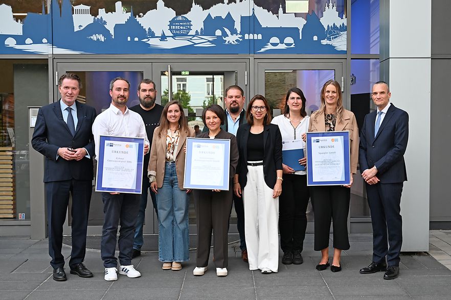 Die Preistr&auml;gerinnen und Preistr&auml;ger des Personalmanagement-Awards