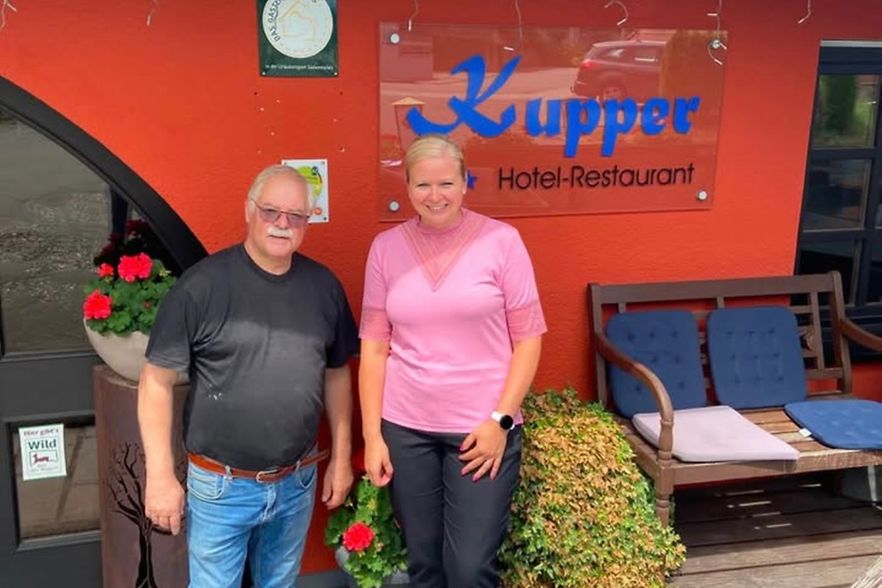 Zu Besuch im Hotel-Restaurant Kupper, ein traditionsreiches Haus, das mit der Zeit geht.