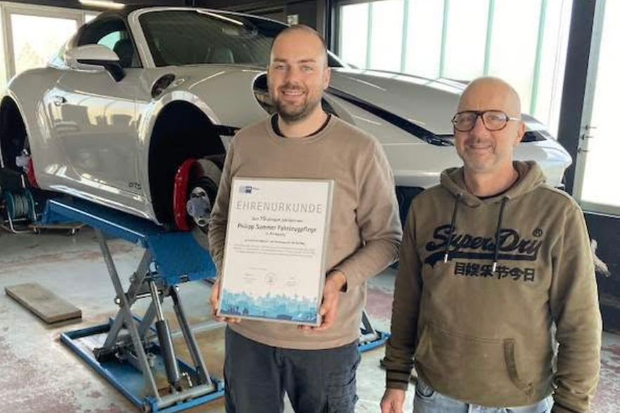 Zu Besuch bei Philipp Sommer Fahrzeugpflege