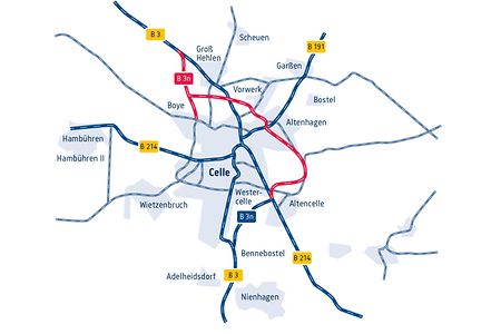 Ortsumgehung Celle, B3